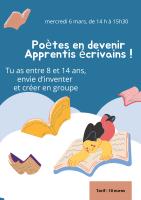 Atelier poètes en herbe